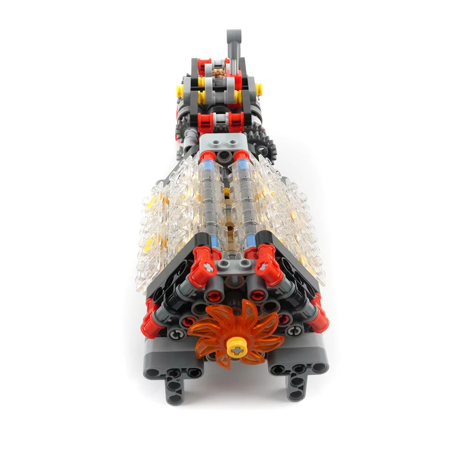 High-Tech Transparent V16 Engi - Model Kit Engine review and price